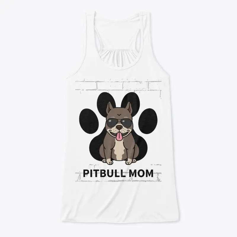 Pitbull Mom 