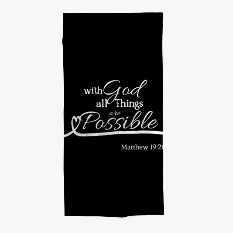 With Good all things are Possible 